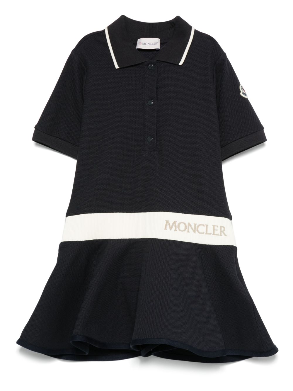 Moncler Enfant
Polostyle 드레스 위드 로고 밴드